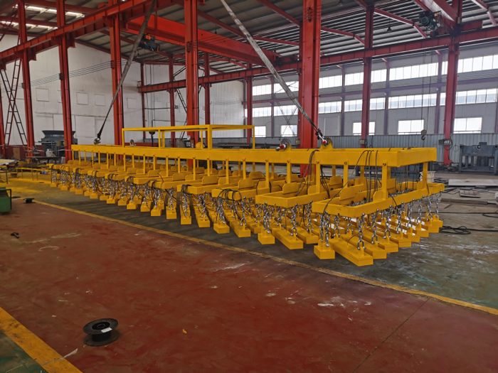 Application of electric permanent magnet lifting equipment: a modern solution to improve production efficiency in steel plants