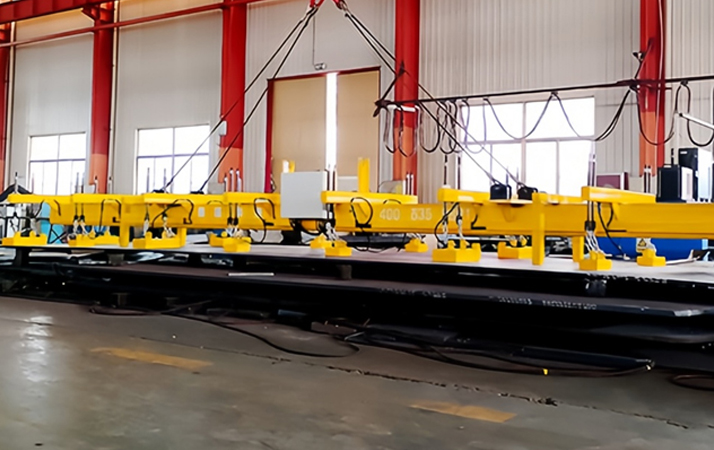 Lifting electric permanent magnet chuck