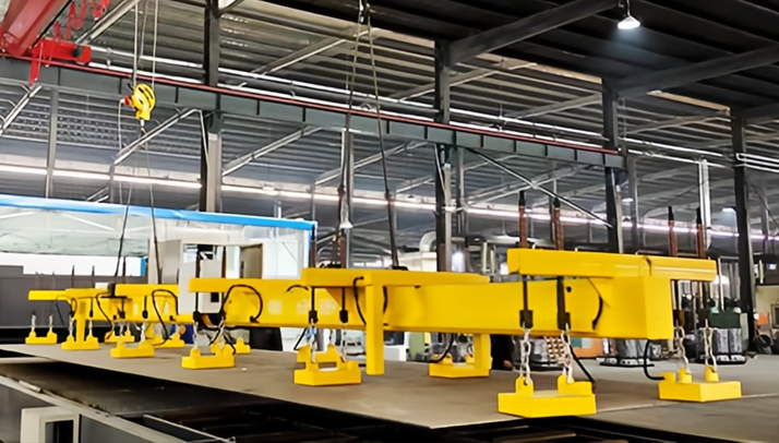 Lifting electric permanent magnet chuck