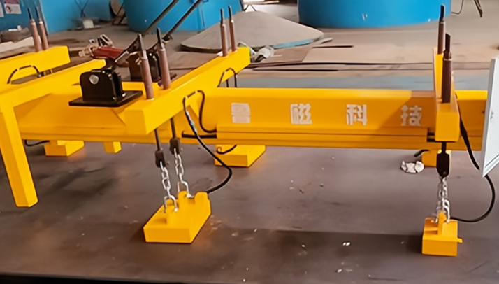 Lifting electric permanent magnet chuck